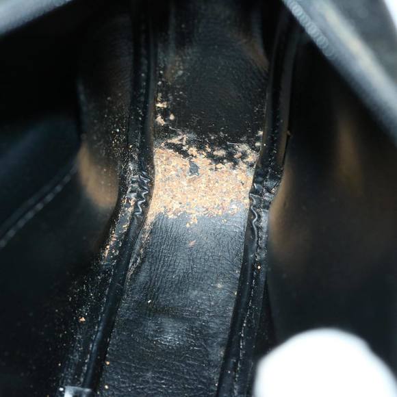 BURBERRY Nova Check Shoulder Bag Canvas Beige Black Auth 66162 - Picture 11 of 16